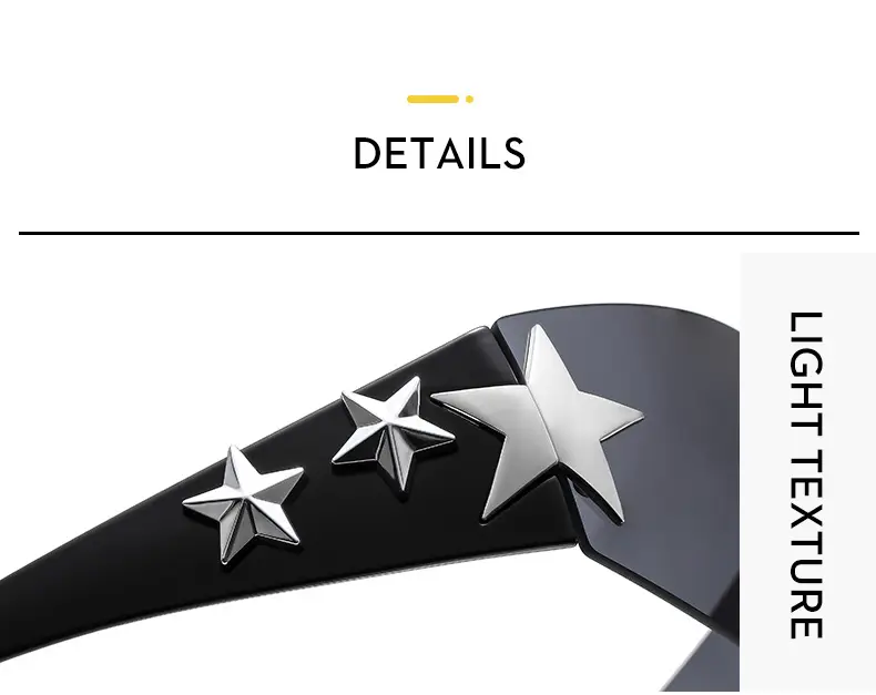 Pink Starry Sports Riding Sunglasses for Girls — feature 8