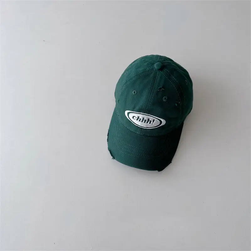 Kids Caps with "Chabi" Logo Yellow Embroidered - Image 5