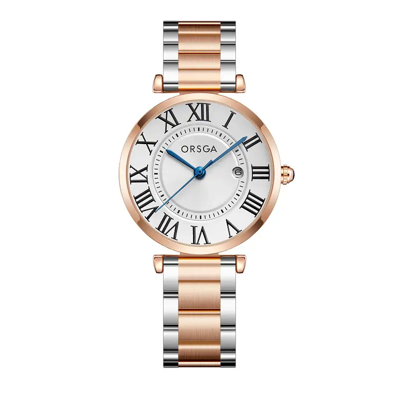 Orsga Women's Rose Gold Roman Dial Watch — feature 6