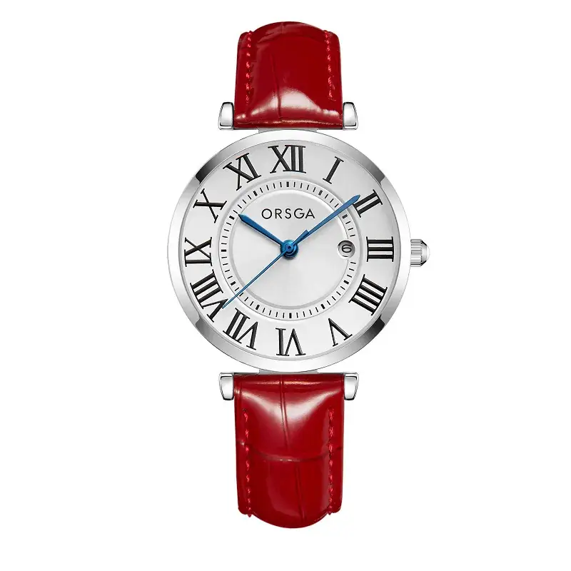 Orsga Women's Rose Gold Roman Dial Watch