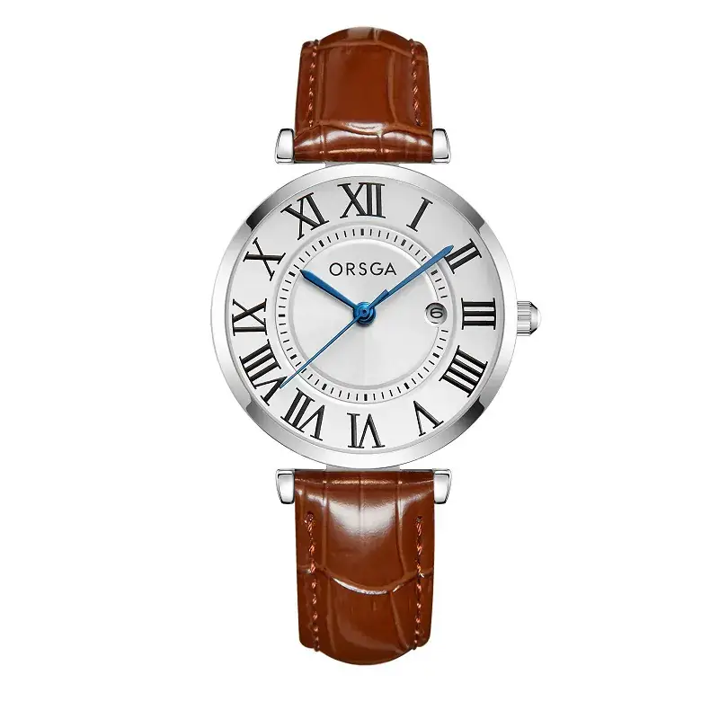 Orsga Women's Rose Gold Roman Dial Watch