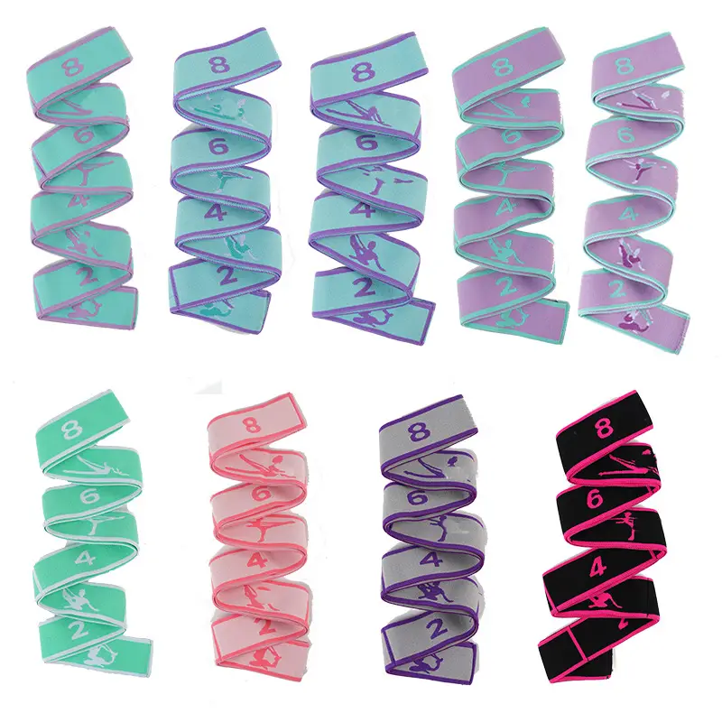 Yoga stretch tension band Latin elastic band children's dance special training resistance band adult fitness band