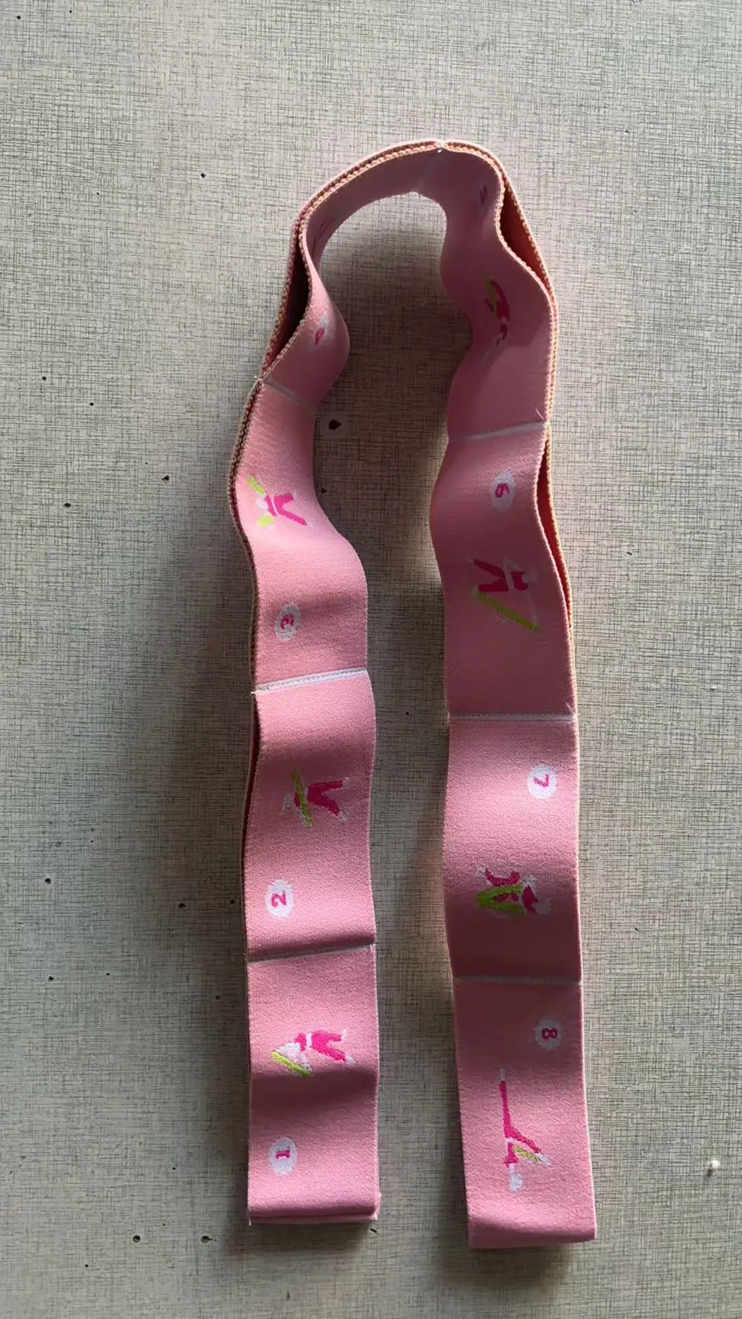 Yoga stretch tension band Latin elastic band children's dance special training resistance band adult fitness band