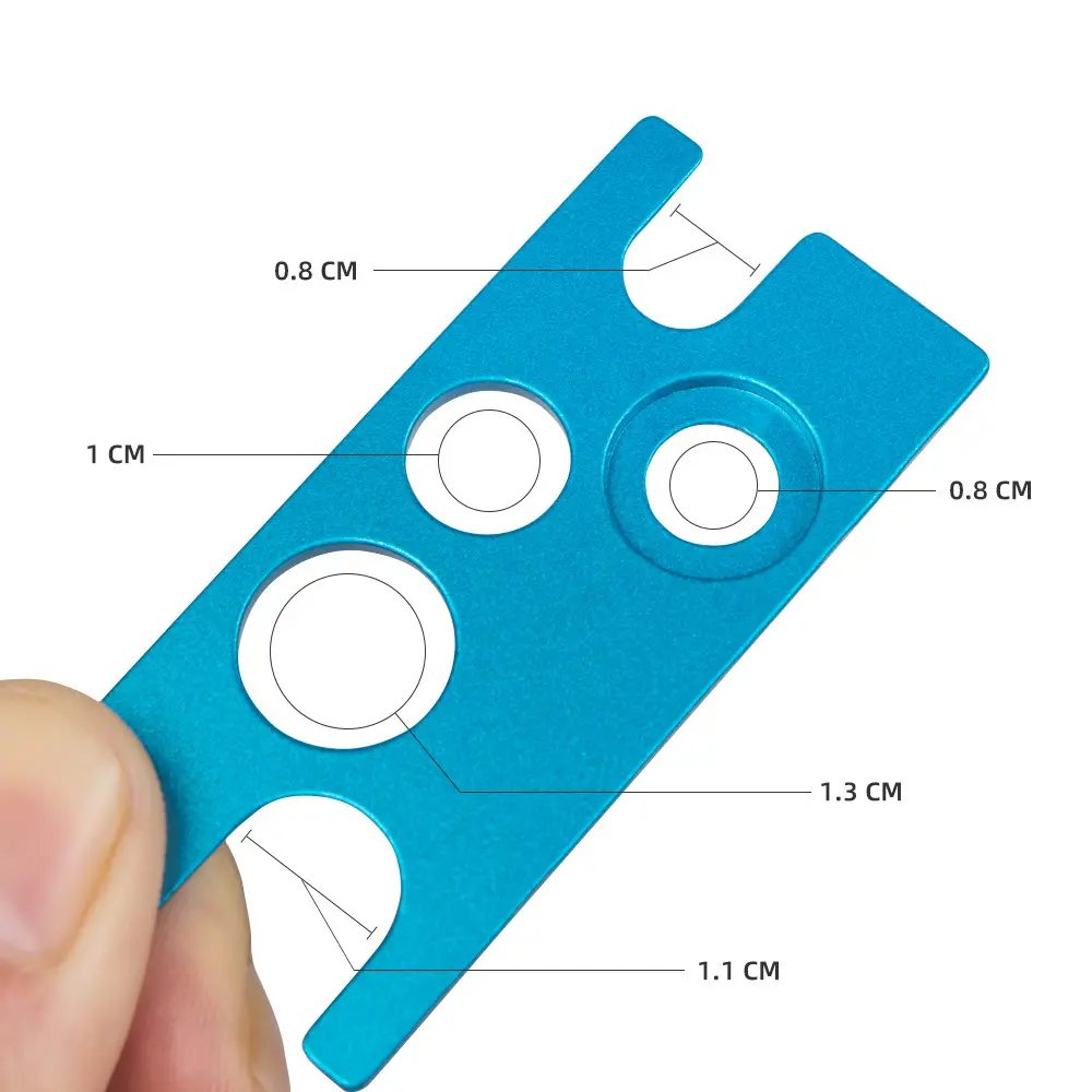 Aluminum Alloy Bottle Opener with 3 Pockets