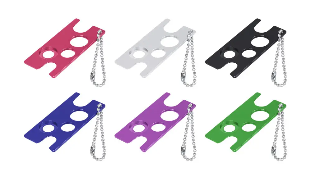 Aluminum Alloy Bottle Opener with 3 Pockets — feature 2
