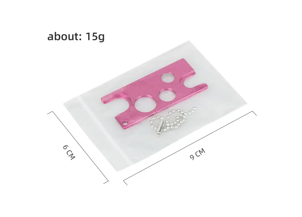 Aluminum Alloy Bottle Opener with 3 Pockets — feature 6