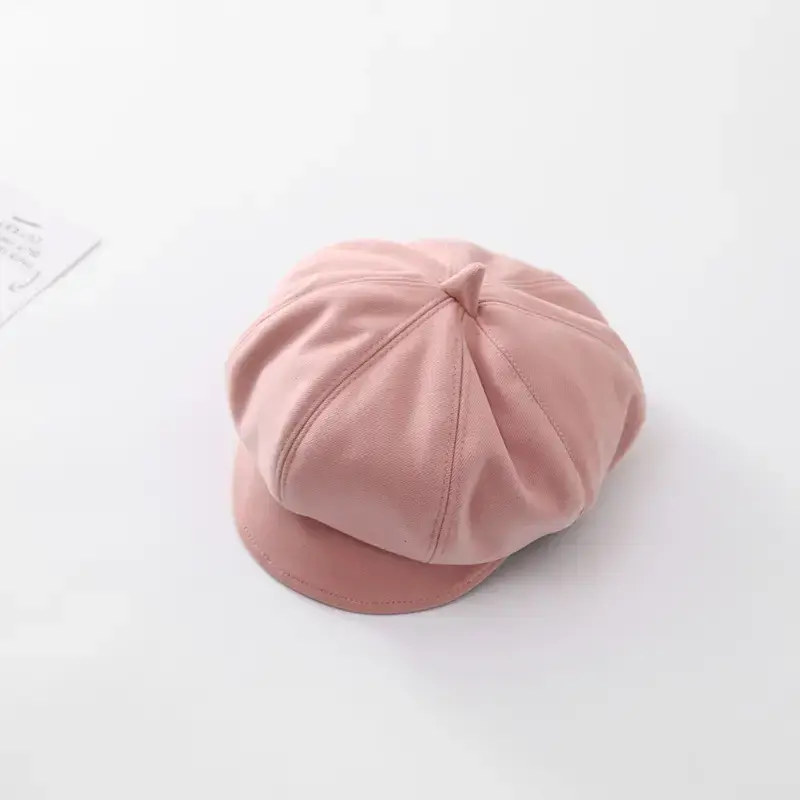 Girls' Korean Beret Octagonal Cap Warm Windproof - Image 2