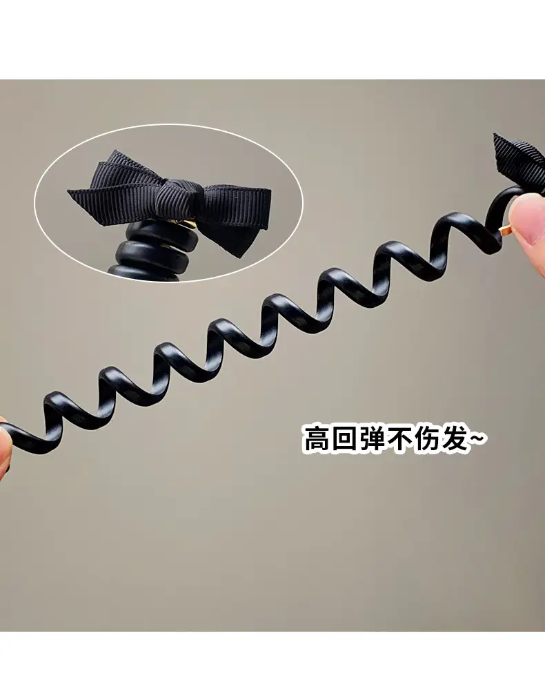Bow Hair Bands for Women with Pearl & Elastic Ties — feature 10