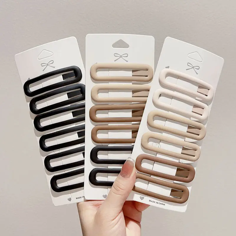 Large Brown Frizz Control Hair Clips for Girls — feature 37