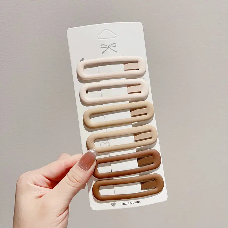 Large Brown Frizz Control Hair Clips for Girls — feature 47