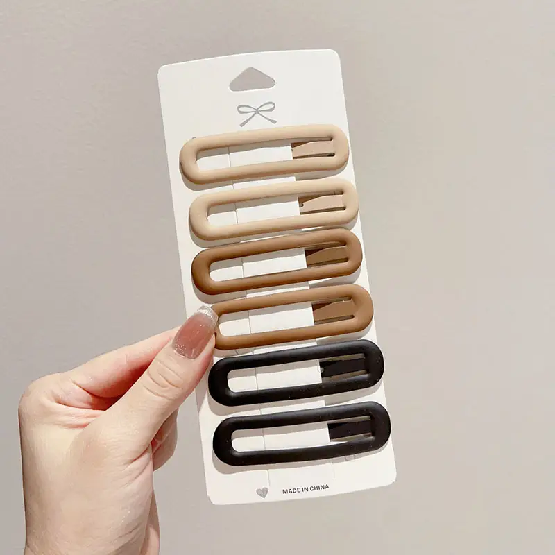 Large Brown Frizz Control Hair Clips for Girls — feature 48