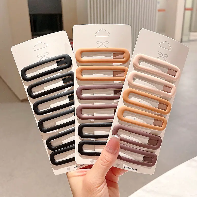 Large Morandi Color Frosted BB Clips for Girls — feature 20