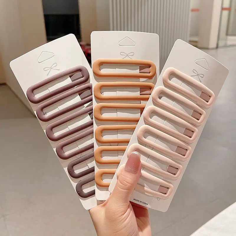 Large Morandi Color Frosted BB Clips for Girls — feature 22