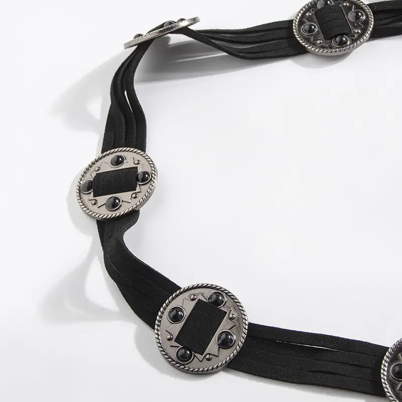 New Western Style Inlaid Beads Belt for Women β feature 15