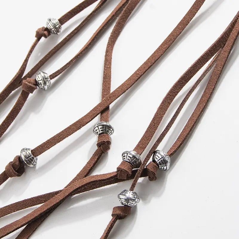 New Western Style Inlaid Beads Belt for Women β feature 5