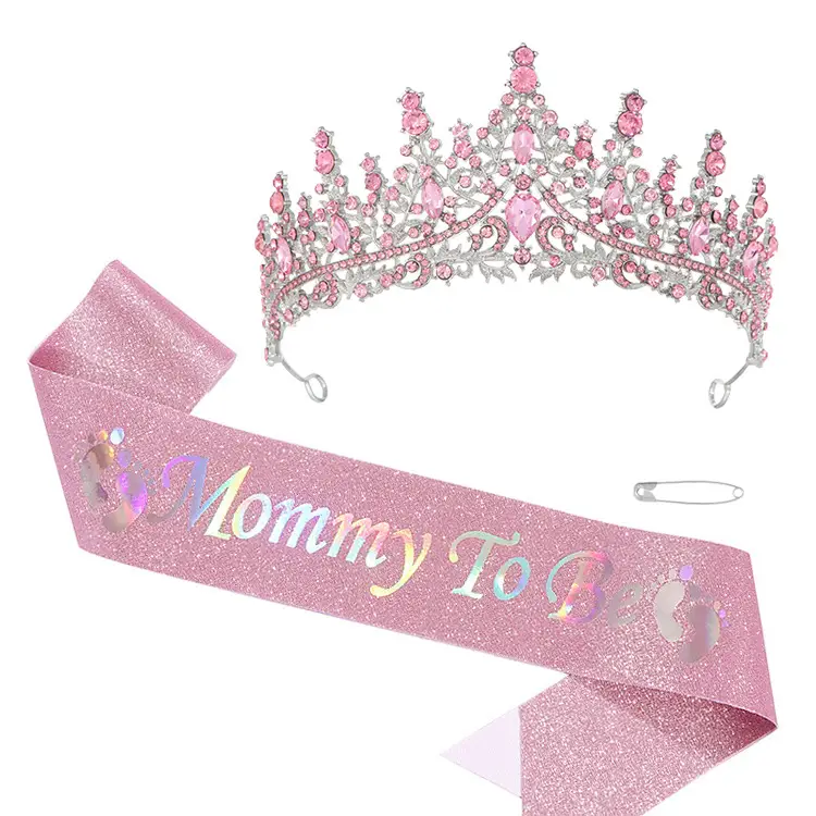 Birthday Queen Crown with Ribbon & Belt Set - Image 16