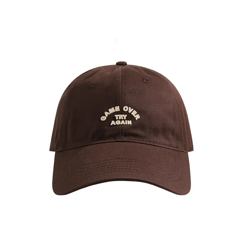 Women's Pink Game Over Cap with Embroidered Design - Image 23