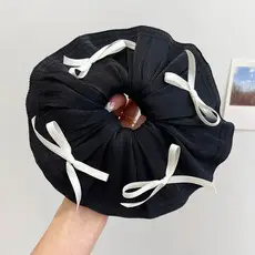 Korean Style Knotted Skull Top Headband for Women — feature 36