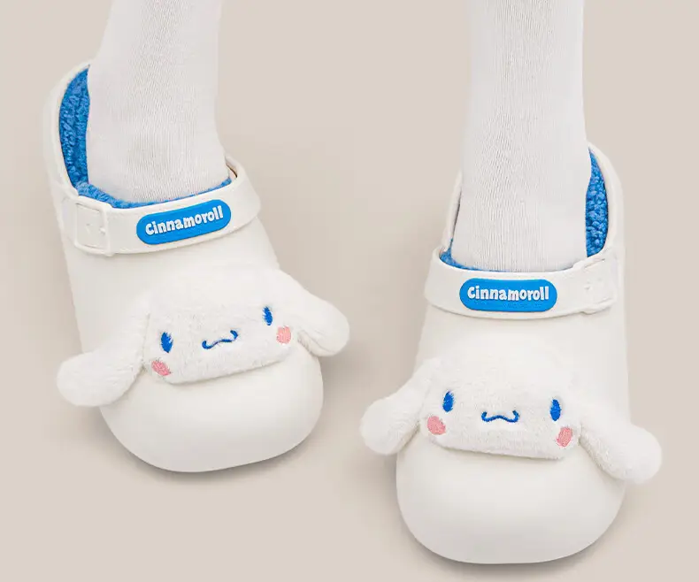 Sanrio genuine joint-name cotton slippers women's winter home cute casual warm cotton slippers â feature 2