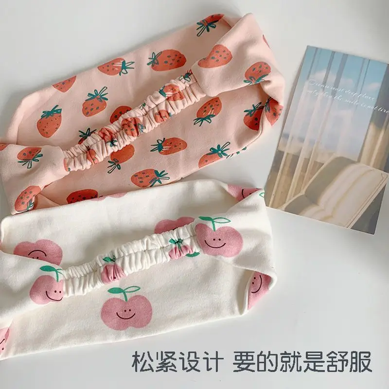 Autumn Winter Cotton Headscarf with Floral Design — feature 10
