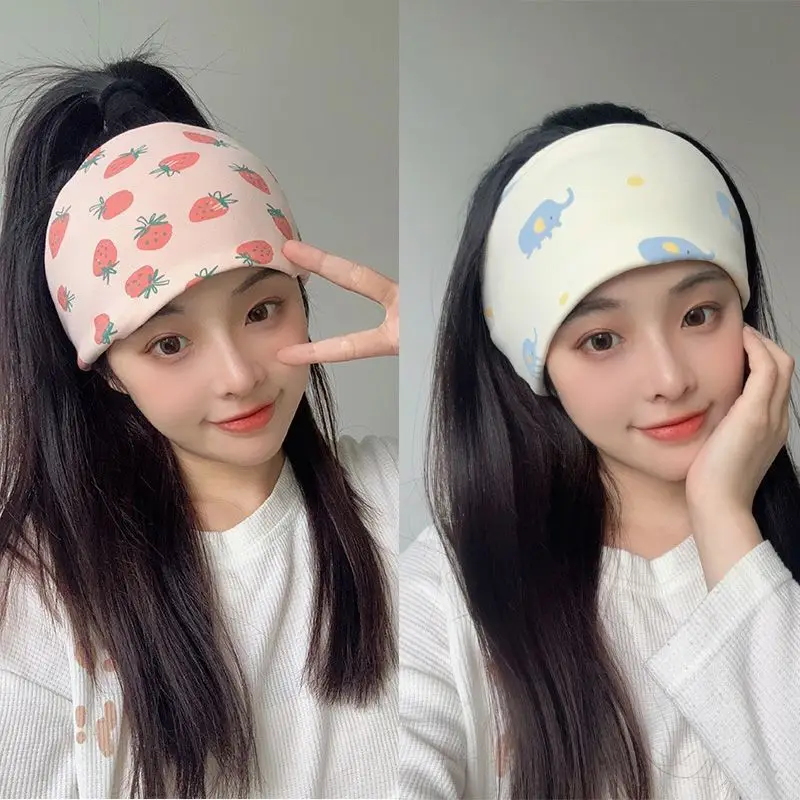 Autumn Winter Cotton Headscarf with Floral Design - Image 6