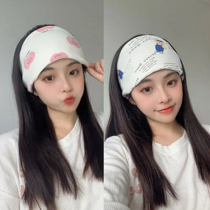 Autumn Winter Cotton Headscarf with Floral Design - Image 9