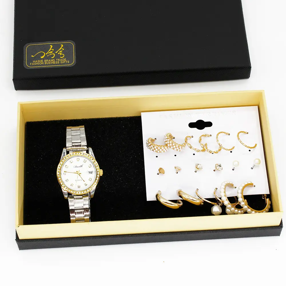 Gold Plated Earrings & Ear Studs Set for Women — feature 4