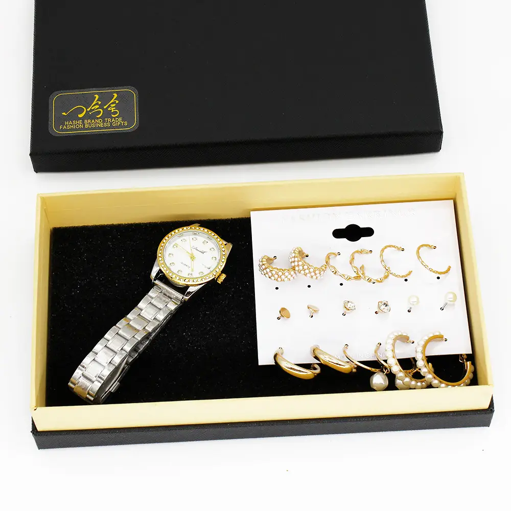 Gold Plated Earrings & Ear Studs Set for Women — feature 8