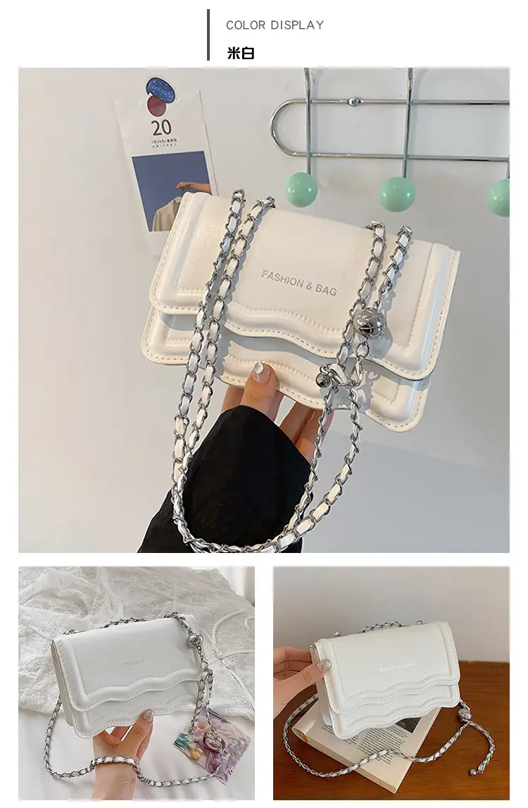 Pink Wave Chain Crossbody Bag for Women 2023 — feature 18
