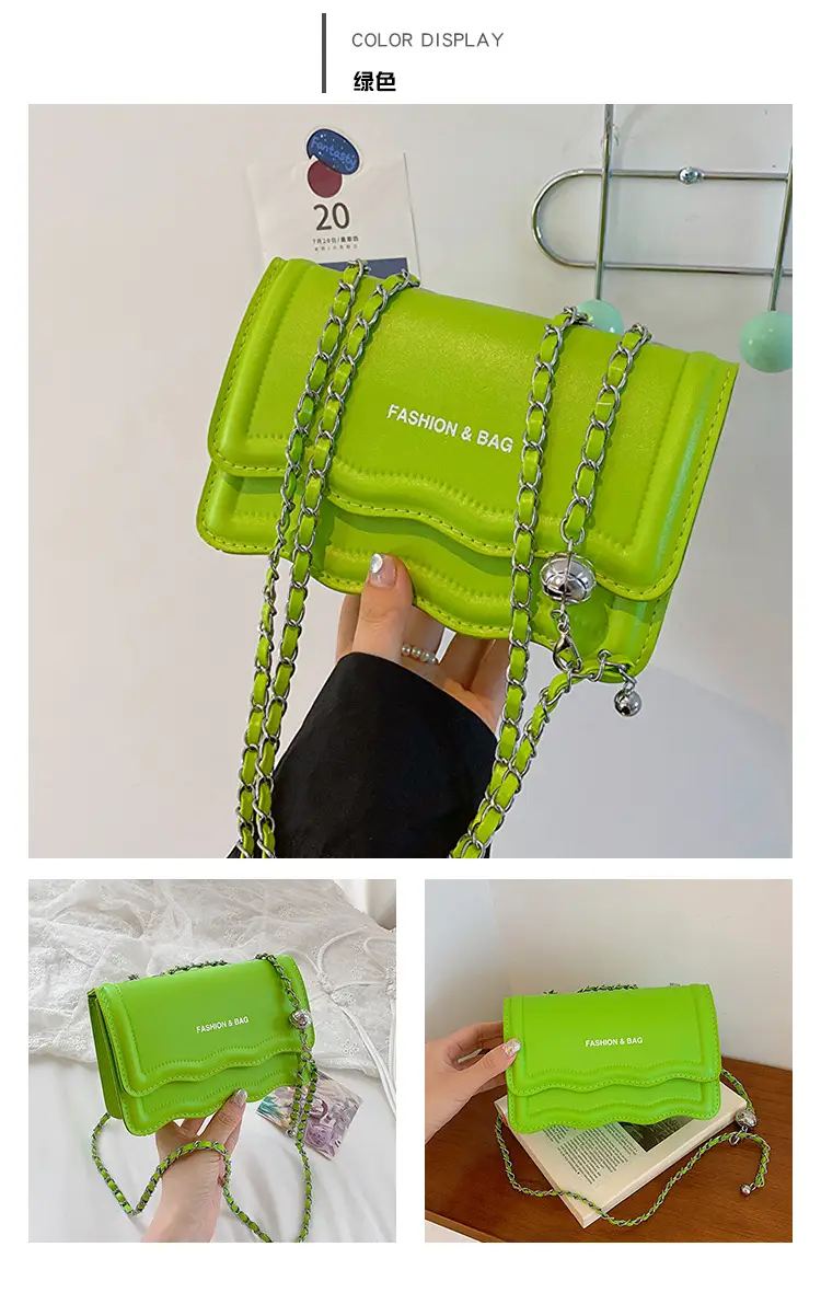 Pink Wave Chain Crossbody Bag for Women 2023 — feature 20