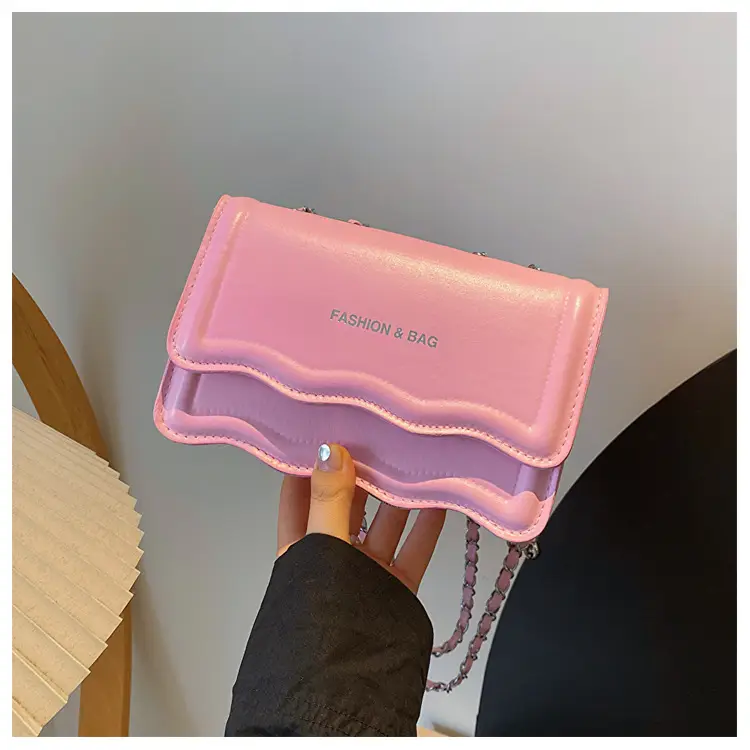 Pink Wave Chain Crossbody Bag for Women 2023 — feature 25