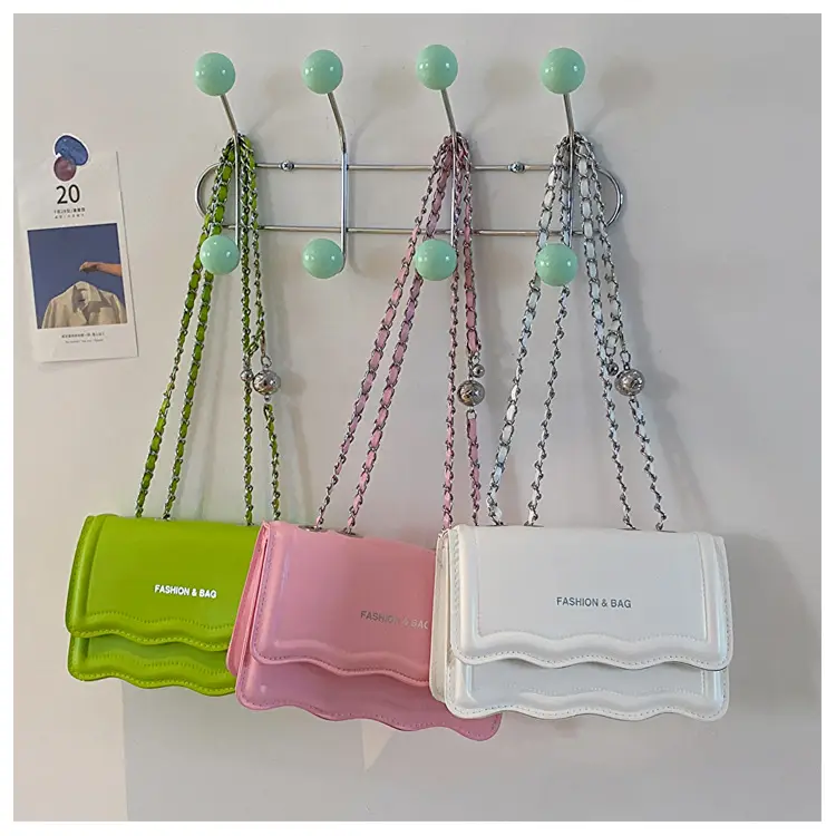 Pink Wave Chain Crossbody Bag for Women 2023 — feature 31