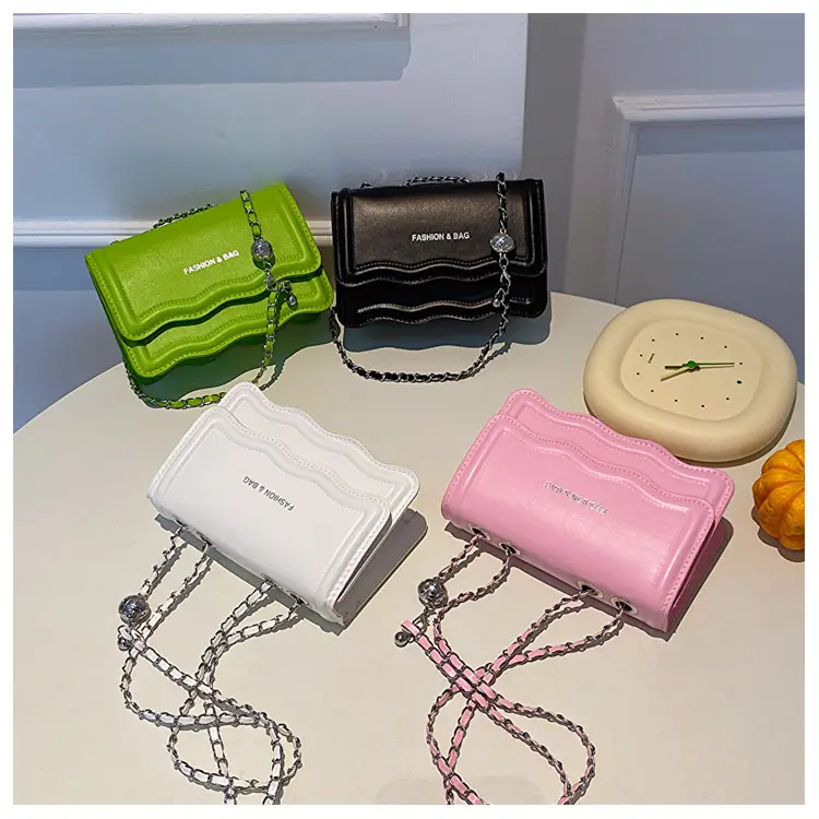 Pink Wave Chain Crossbody Bag for Women 2023 — feature 32