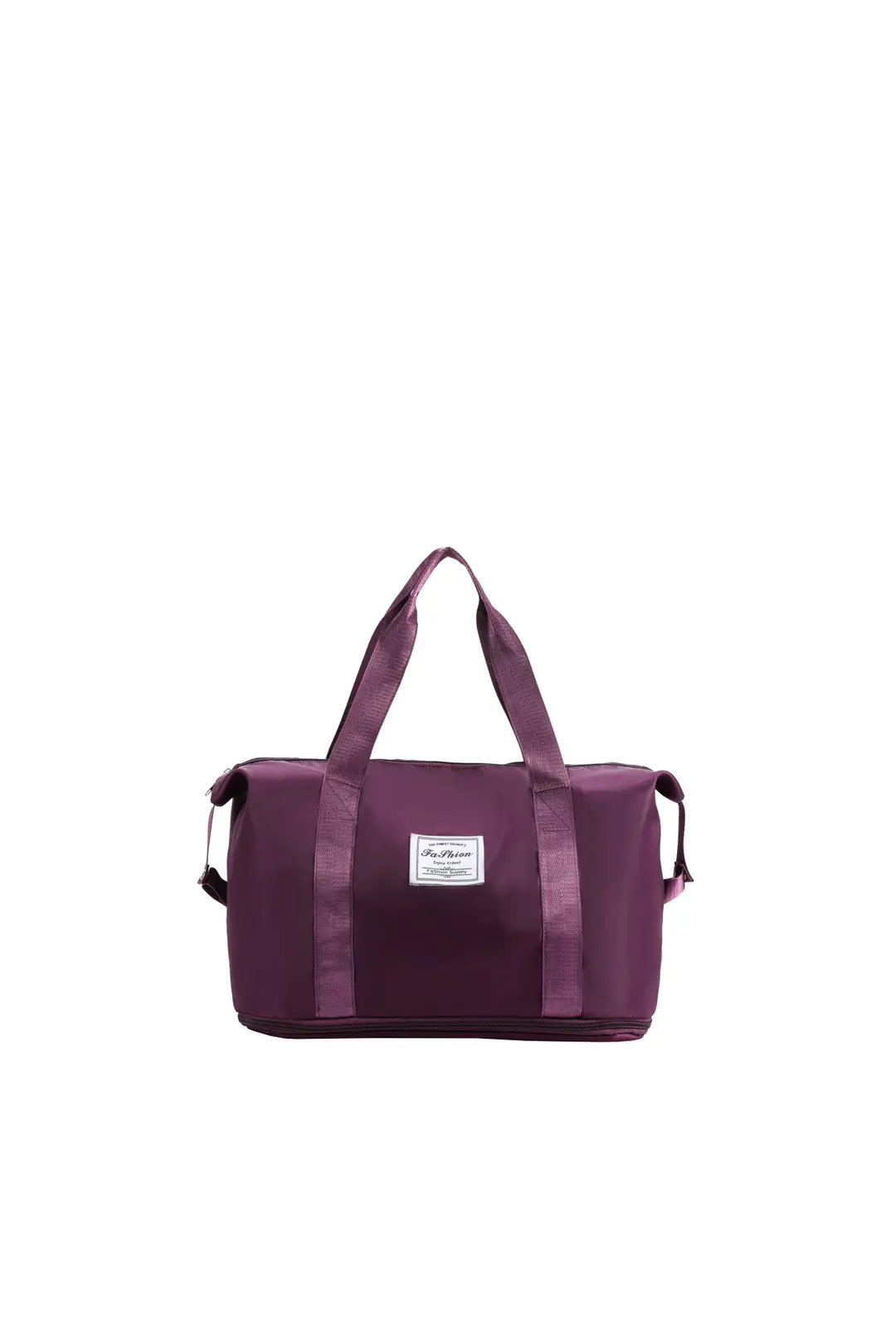 Short Distance Travel Bag Simple Casual Sports Fitness Bag Korean Style Large Capacity Shoulder Bag Expandable Student Leisure Bag - Image 5