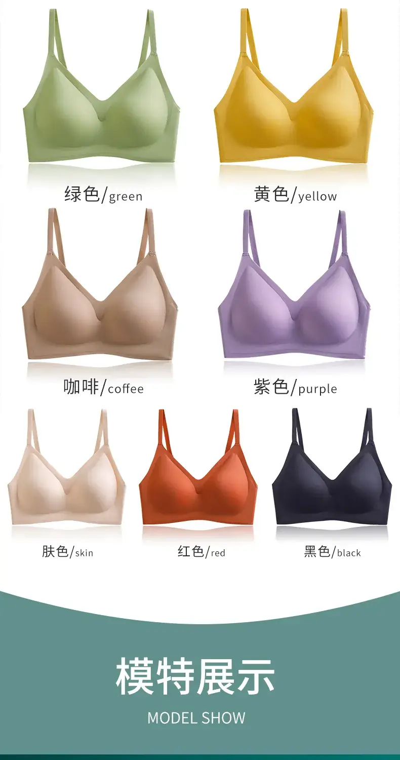 Green Push-Up Non-Wired Bra for Women — feature 16