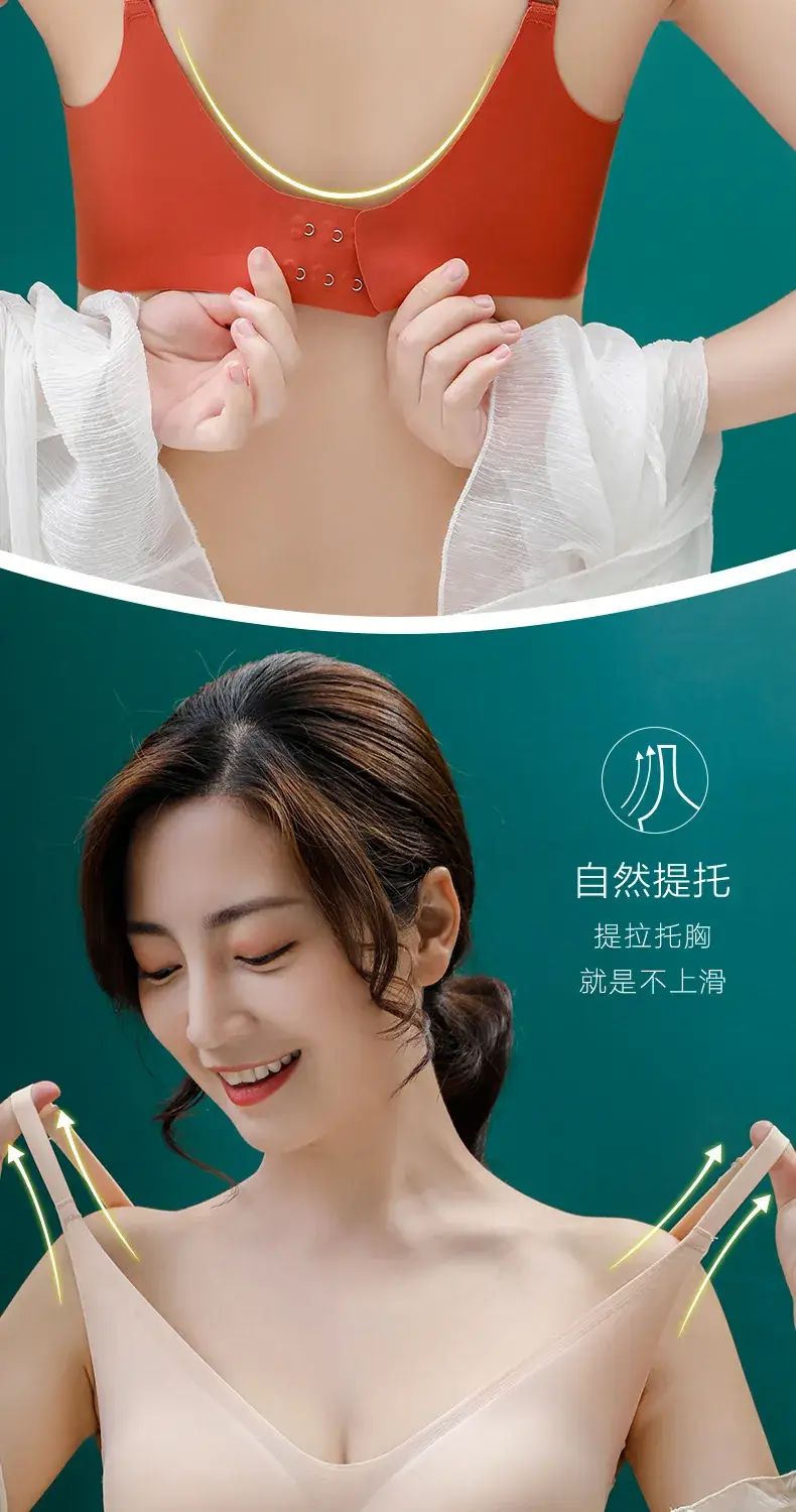 Green Push-Up Non-Wired Bra for Women — feature 4