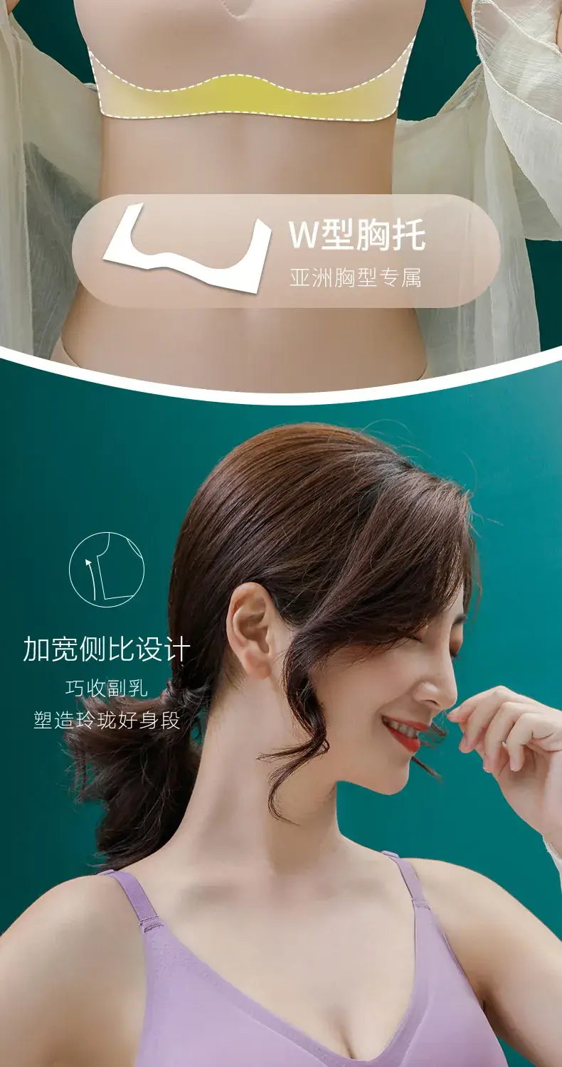 Green Push-Up Non-Wired Bra for Women — feature 5