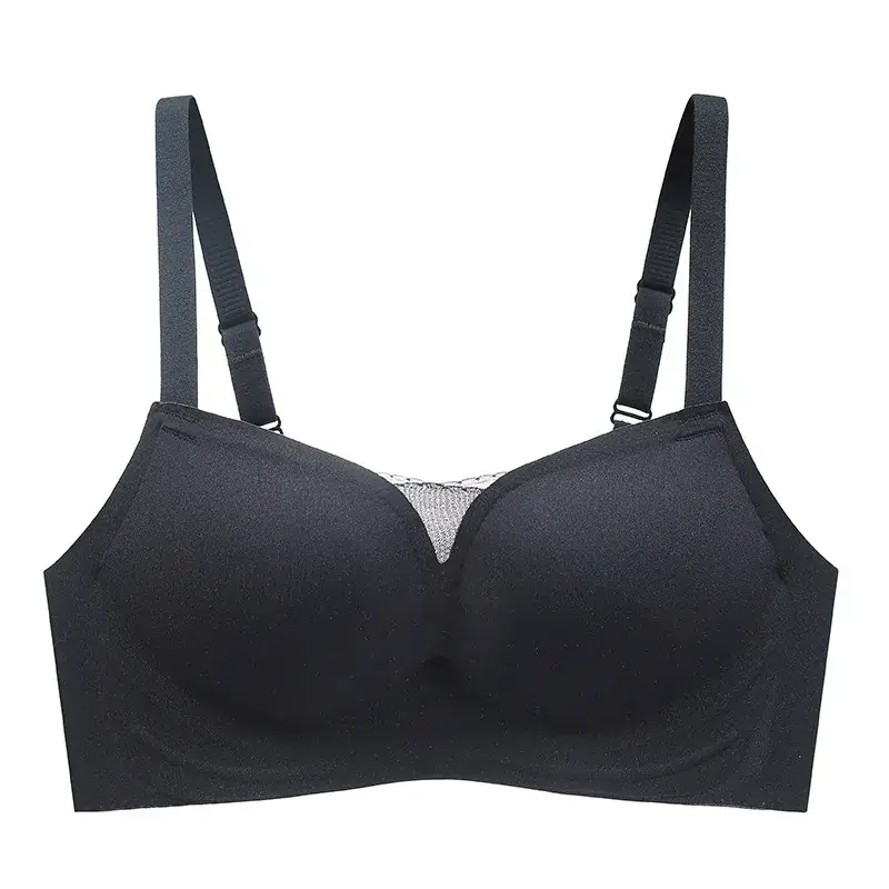 Jelly Soft Seamless Non-Magnetic Support Bra Top - Image 6