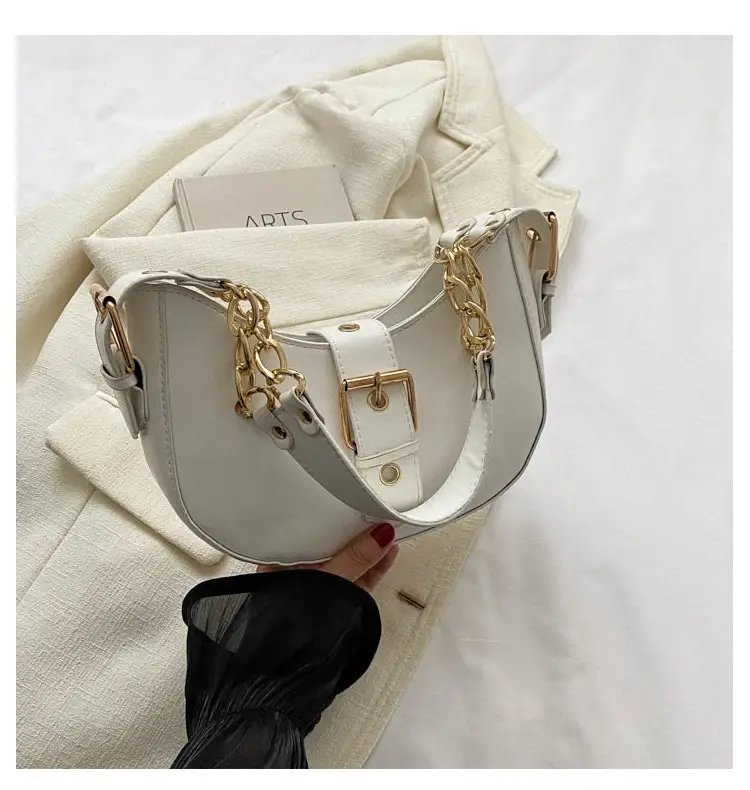 Retro Chain Shoulder Bag Women 2023 Autumn — feature 22