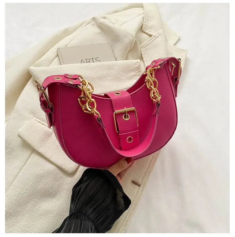 Retro Chain Shoulder Bag Women 2023 Autumn — feature 23