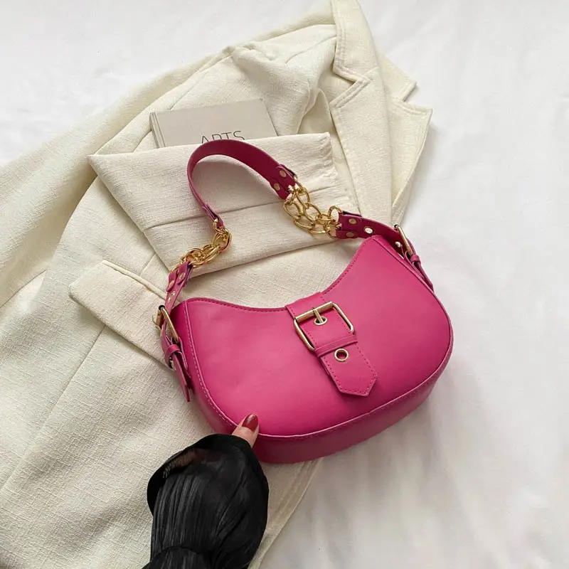 Retro Chain Shoulder Bag Women 2023 Autumn - Image 5