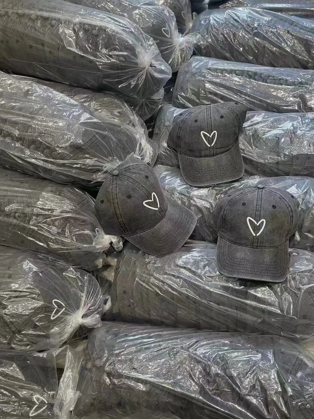 Kids Peach Heart Cap Baseball Hat Spring Summer — feature 7