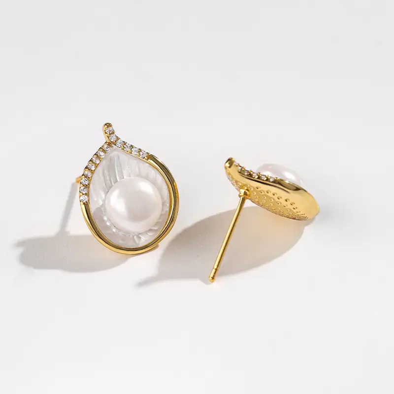Pearl Earrings S925 Silver Niche Design 2023