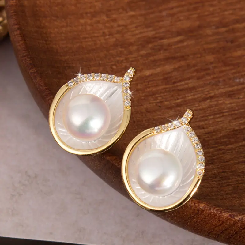 Pearl Earrings S925 Silver Niche Design 2023
