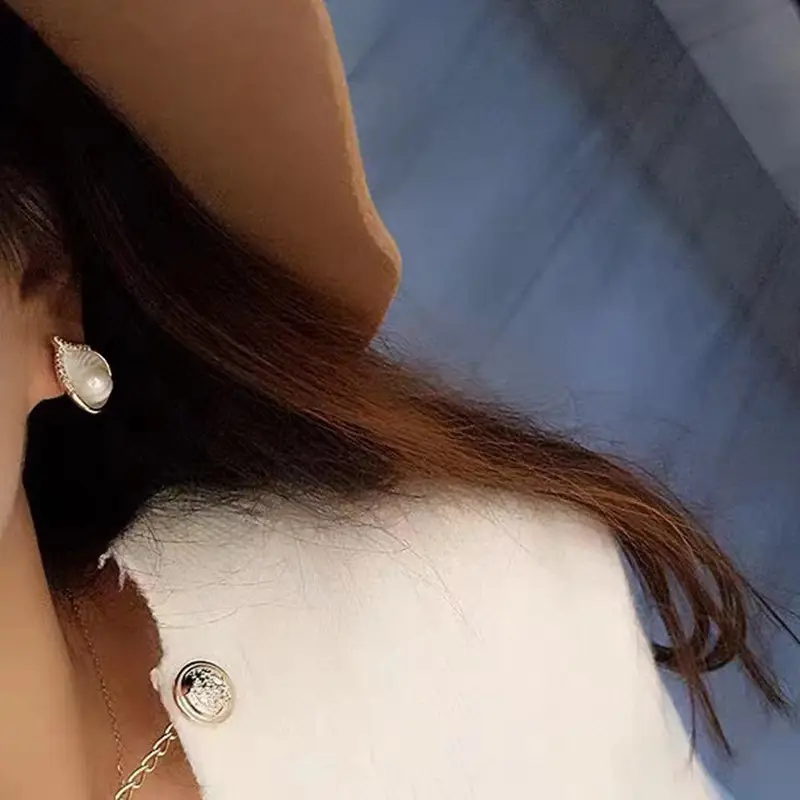 Pearl Earrings S925 Silver Niche Design 2023