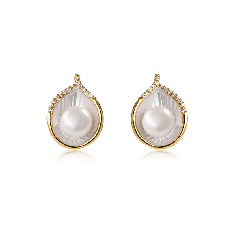 Pearl Earrings S925 Silver Niche Design 2023