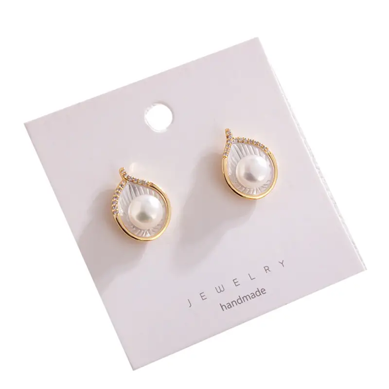 Pearl Earrings S925 Silver Niche Design 2023 — feature 11