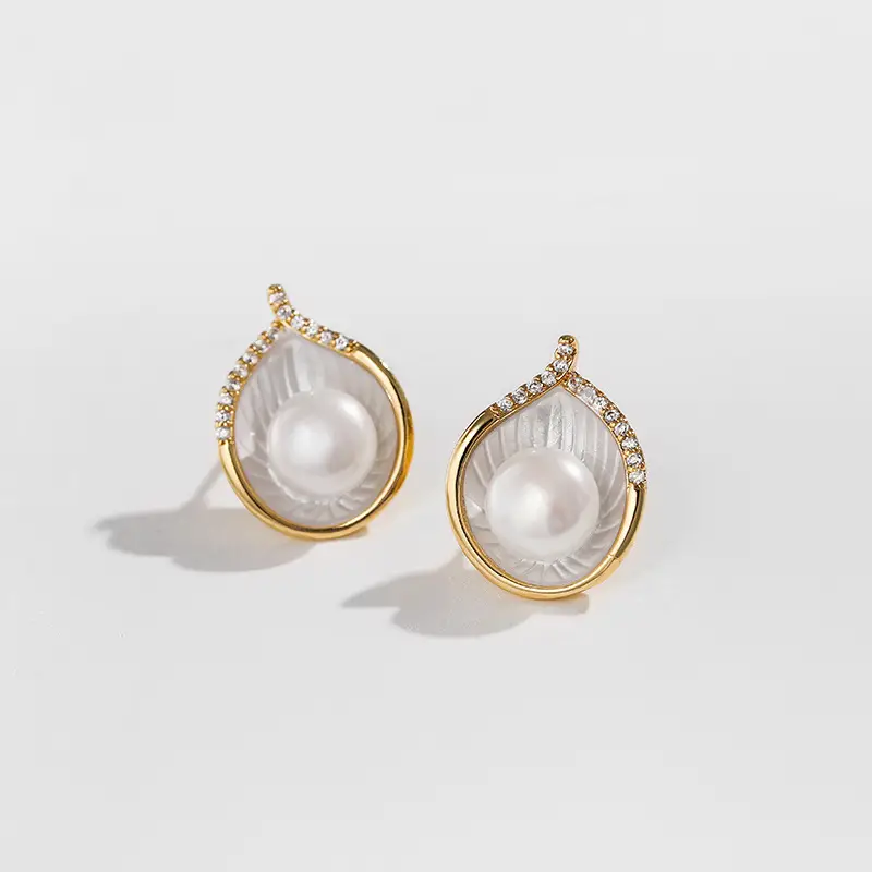 Pearl Earrings S925 Silver Niche Design 2023 — feature 9