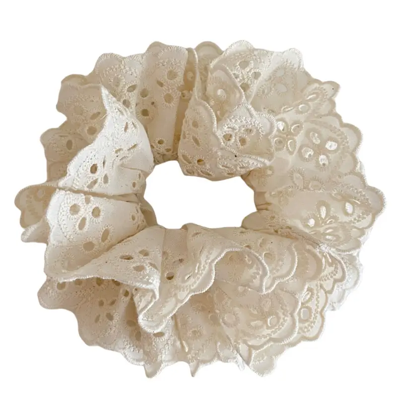 Zhao Silu French Lace Hairband White Large