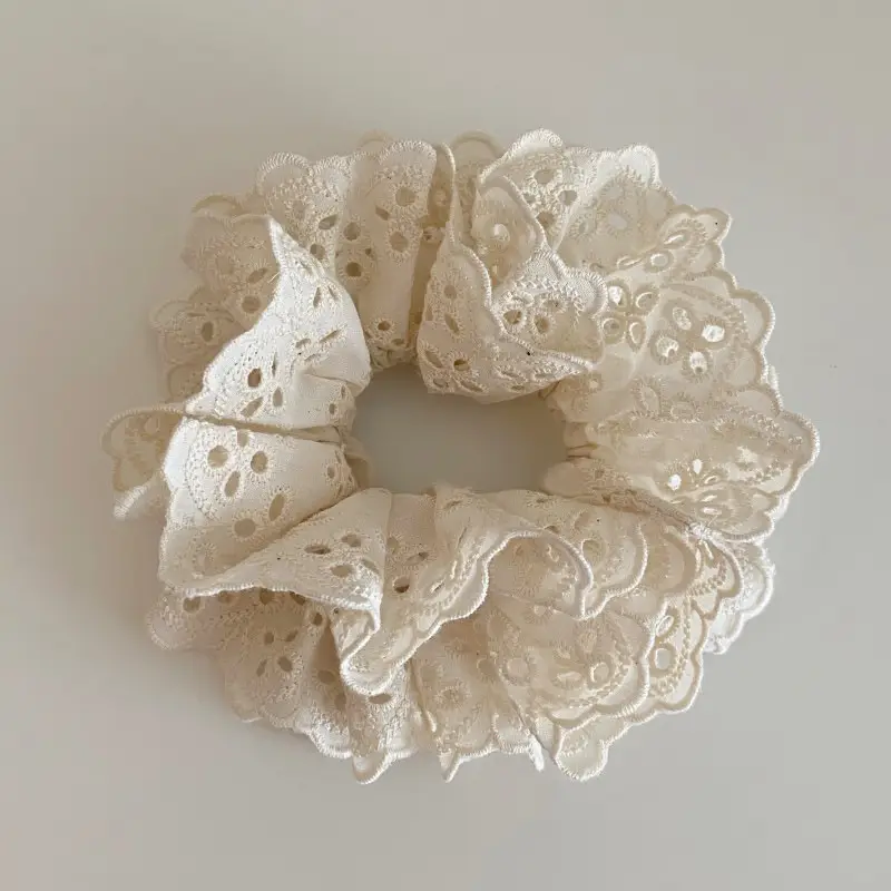 Zhao Silu French Lace Hairband White Large
